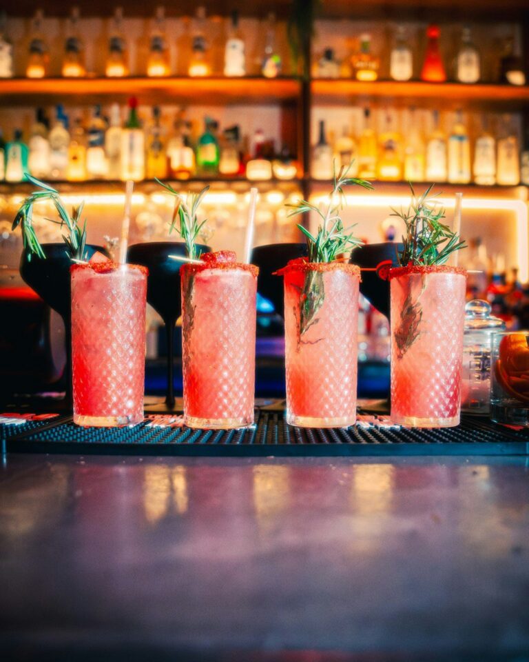 Beverages menu